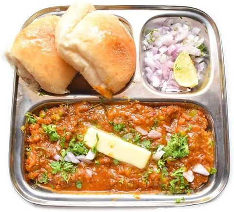 Pav Bhaji (2 pcs pav)